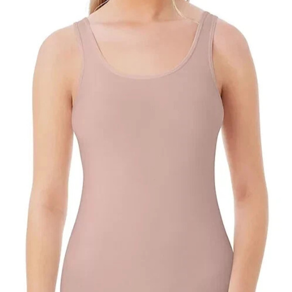 Members Mark Womens Seamless Reversible Cami 2-Pack Adobe Rose Size L - Picture 6 of 7
